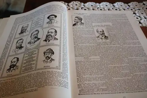 großes Buch Zeitungen  Sozialdemokraten  Vorwärts 1876 - 1976 in Faksimiles 