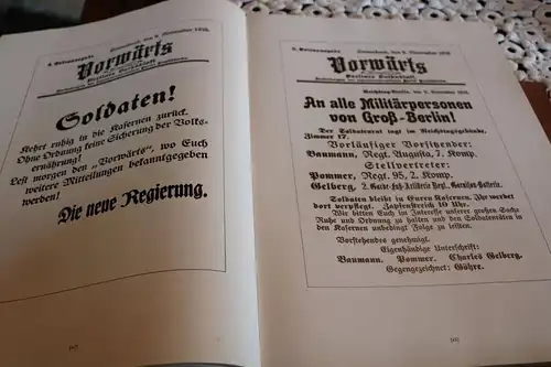 großes Buch Zeitungen  Sozialdemokraten  Vorwärts 1876 - 1976 in Faksimiles