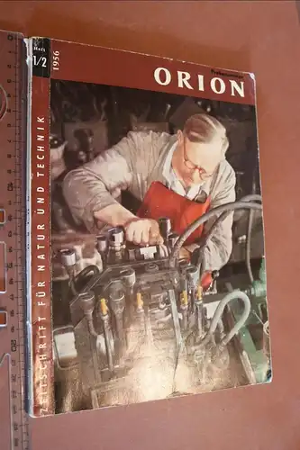 tolle alte Zeitschrift Orion Probeheft ? 1/2  1956