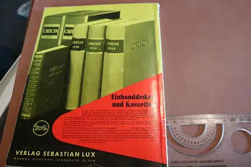 tolle alte Zeitschrift Orion Probeheft ? 1/2  1956 