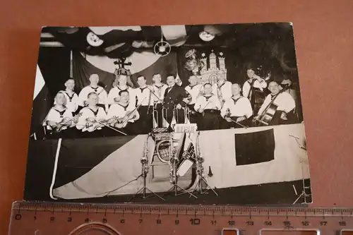tolles altes Foto Musikkorps Reichsmarine ??  Hamburg - Betram ??? 