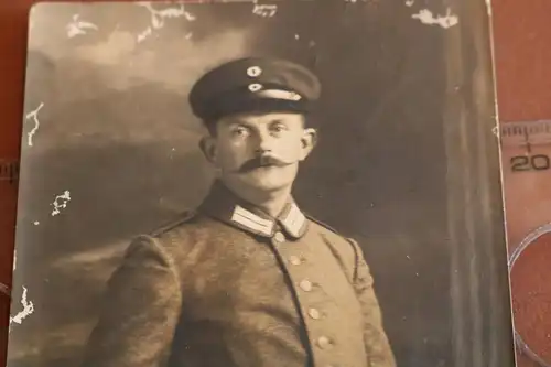 altes Foto - Portrait eines Soldaten aus Raum Schleswig 