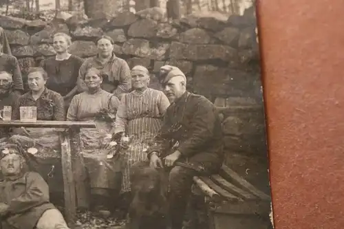 tolles altes Gruppenfoto - Försterei Georgsplatz - Kultur 1925