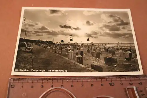 tolle alte Karte - Nordseebad Wangerooge 1938