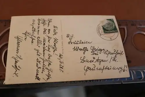 tolle alte Karte - Nordseebad Wangerooge 1938 