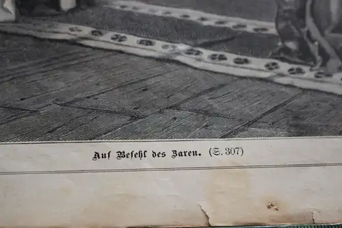 alter Ausschnitt - Szene  Auf  Befehl des Zaren Russland