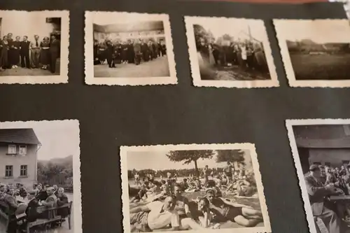 tolles altes Album 30-40er Jahre 166 Fotos, Familie Soldat, Frankreich Oldtimer