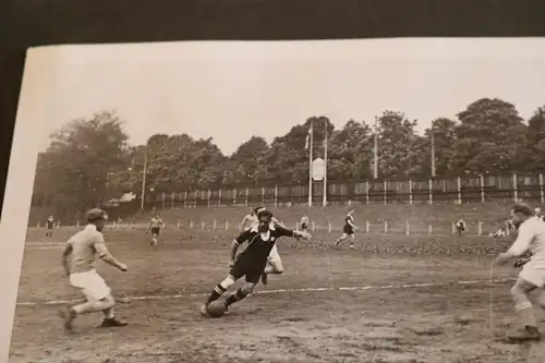 10 tolle alte Foto Fußballspiel Fußballmannschaften - TV 1846 - Ort ?? 30er Jahr