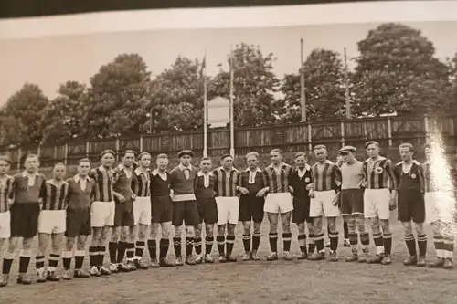 10 tolle alte Foto Fußballspiel Fußballmannschaften - TV 1846 - Ort ?? 30er Jahr