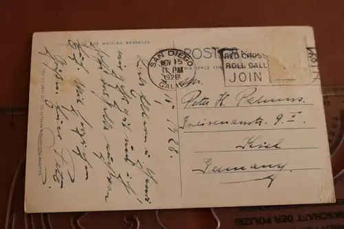tolle alte Karte - Hotel Coronado - Coronado Californien 1928