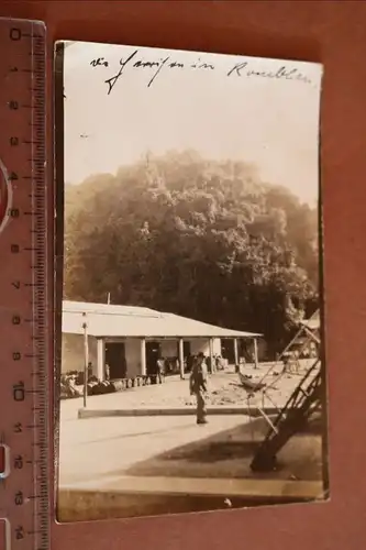 tolles altes Foto - Garnision in Rouiblau ??? 1923