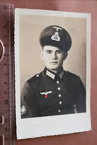 tolles altes Foto - Portrait eines Gebirgsjäger - Edelweiss Bad Reichenhall