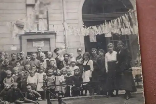 tolles altes Gruppenfoto - Kinderfest ??? Ort ??? 20er Jahre ?