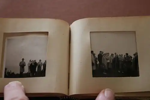tolles altes kleines Album - Kurort Oybin 34 Fotos - 50er Jahre ?