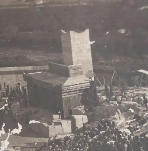 tolles altes  Foto - Freilichttheater -Festspiele ??? Ort ?? 1910-30 ??