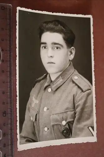 altes Foto - Portrait eines jungen Soldaten Arys Ostpreussen