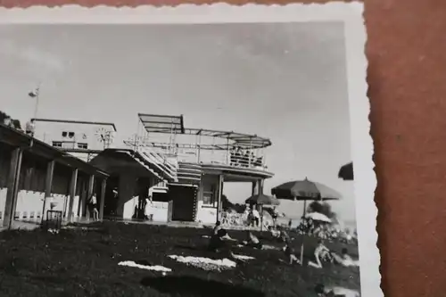 tolles altes Foto - Strandbad Meerseburg - 30er Jahre ?