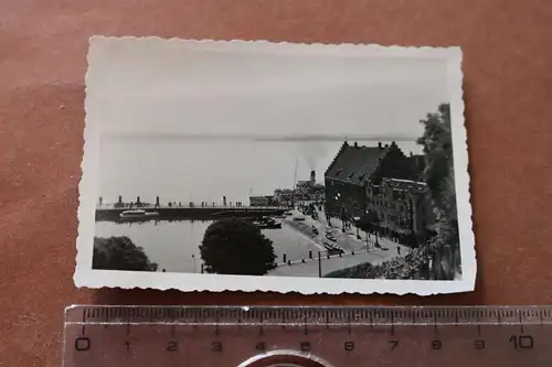 tolles altes Foto - Raddampfer am Hafen von  Meerseburg - 30er Jahre ?