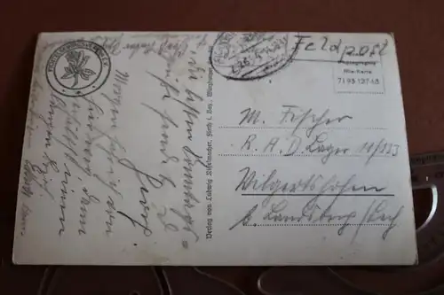tolle alte Karte Fichtelgebrigsvereinshaus des FGVeV am Ochsenkopf 1943