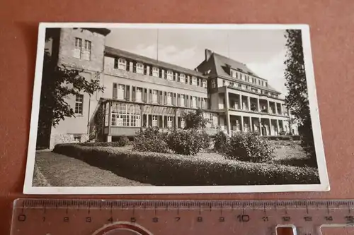 tolle alte Karte St. Josefskrankenhaus  Simmern Hunsrück 1940 als Feldpost