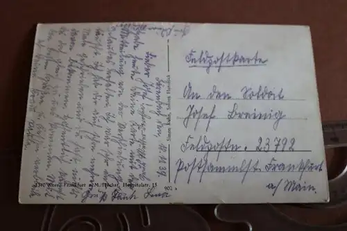 tolle alte Karte Sohren Hunsrück 1939 als Feldpost gelaufen 