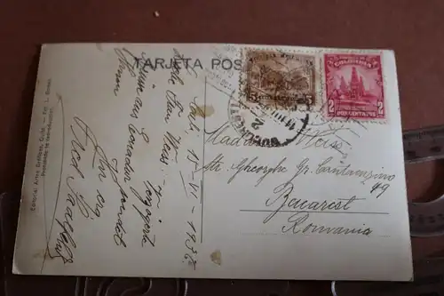 tolle alte Karte  Ecuador - Plantage de Platanos  - 1936 - Kolumbien ? 