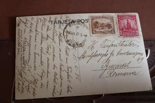tolle alte Karte  Ecuador - Indios  einheimische - 1936 - Kolumbien ? 