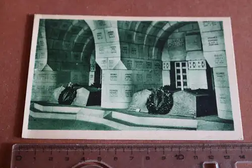 tolle alte Karte Denkmal in Douaumont - 1900-1920 