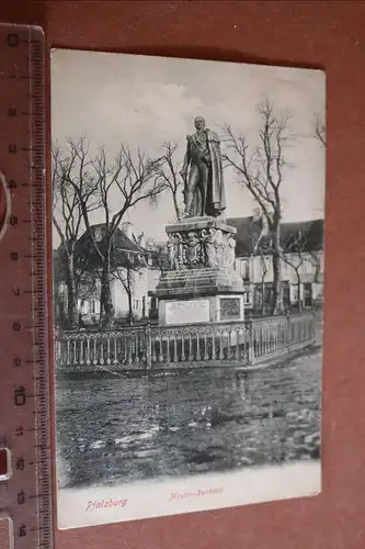 tolle alte Karte Pfalzburg in Lothringen Mouton - Denkmal 1908