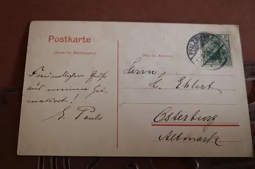 tolle alte Karte Pfalzburg in Lothringen Mouton - Denkmal 1908