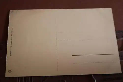 tolle alte Karte Hohwald vom Hotel Marchal aus , Elsaß 