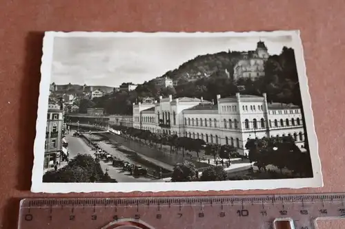tolle alte Karte  Karlsbad Kurhaus 1939