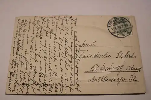 tolle alte Karte - Prägedruck Strassburg i.E. - Das Münster 1910 