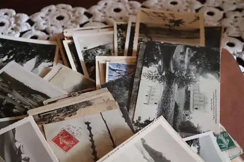 Konvolut alter Ansichtskarten 145 Stück meist vor 1945 