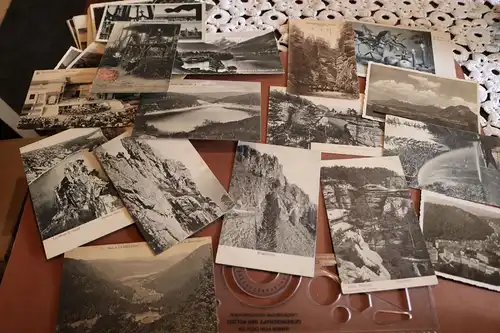 Konvolut alter Ansichtskarten 145 Stück meist vor 1945 