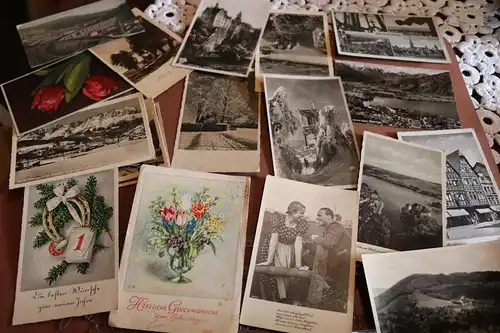 Konvolut alter Ansichtskarten 145 Stück meist vor 1945 