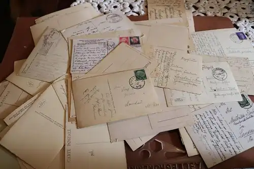 Konvolut alter Ansichtskarten 145 Stück meist vor 1945 