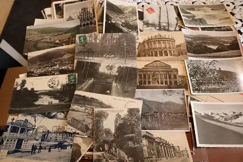 Konvolut alter Ansichtskarten 145 Stück meist vor 1945 