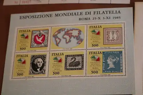 verschiedene Ganzsachen, Blöcke und Farbsonderdrucke ? Briefmarken 
