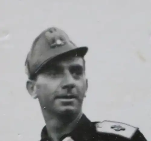  altes Foto - Offizier ?? Schwarze Brigade - Italien  - selten ? 