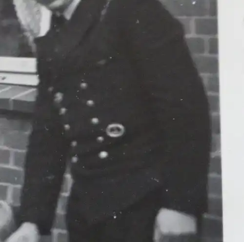 tolles altes Foto - U-Boot Mann Heimatbesuch ? Tabakwaren Hermann Saggau ???