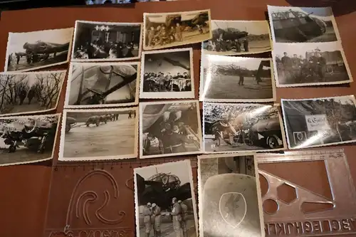  17 tolle alte Fotos 6. Staffel des KG 30 - Flugzeuge , Soldaten 