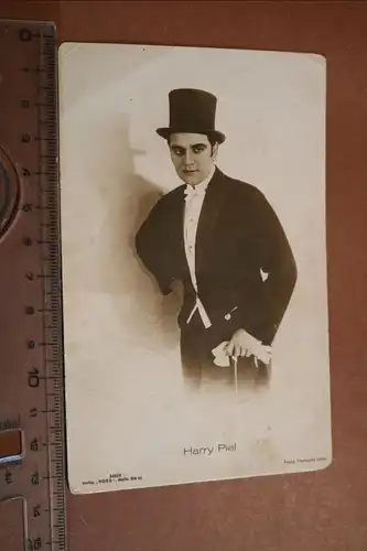 tolle alte Karte - Harry Piel  - Schauspieler - 20er Jahre 
