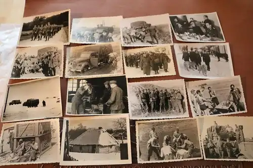 70 tolle alte Fotos eines Soldaten Pioniere - Pio. Horch ??  Russlandfeldzug