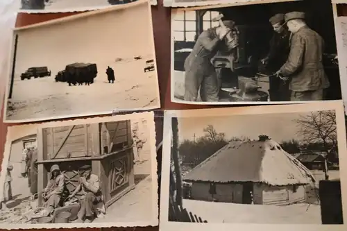 70 tolle alte Fotos eines Soldaten Pioniere - Pio. Horch ??  Russlandfeldzug