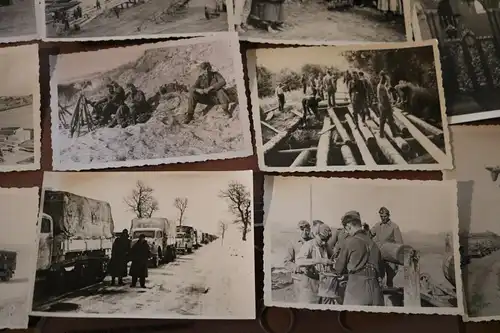 70 tolle alte Fotos eines Soldaten Pioniere - Pio. Horch ??  Russlandfeldzug