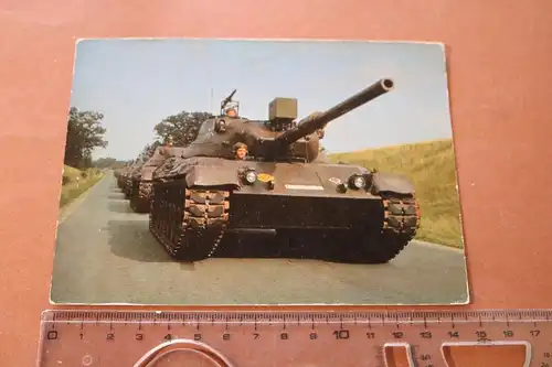 tolle alte Karte Panzer 39to Leopard  Bundeswehr 