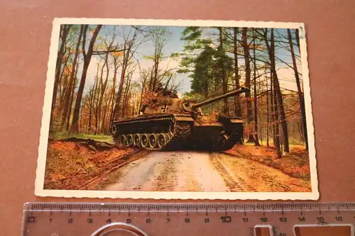 tolle alte Karte Panzer M 48 Bundeswehr