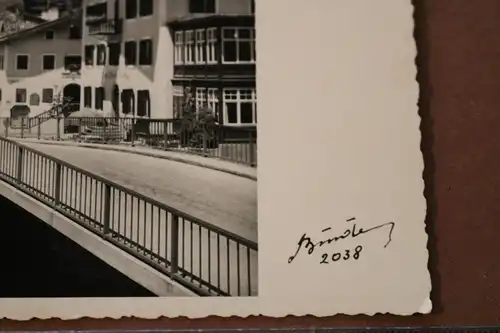 tolle alte Karte Zillerbrücke Zell i. Zillertal Tirol - 50-60 Jahre ?