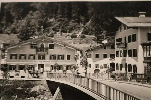 tolle alte Karte Zillerbrücke Zell i. Zillertal Tirol - 50-60 Jahre ?